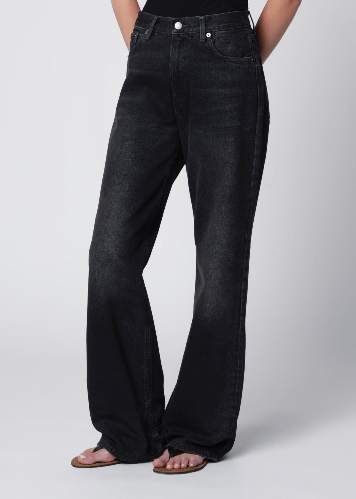 Haikure // Korea Jean / Vintage Black Womens Haikure 