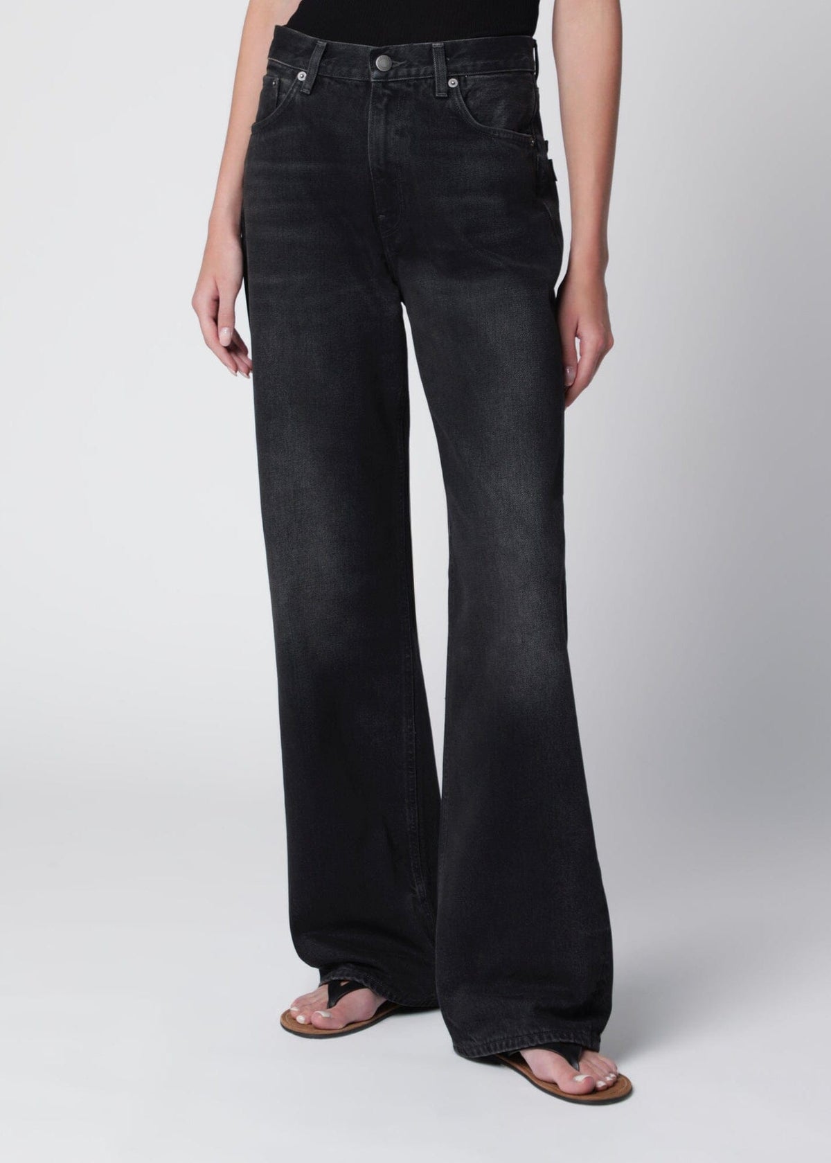 Haikure // Korea Jean / Vintage Black Womens Haikure 