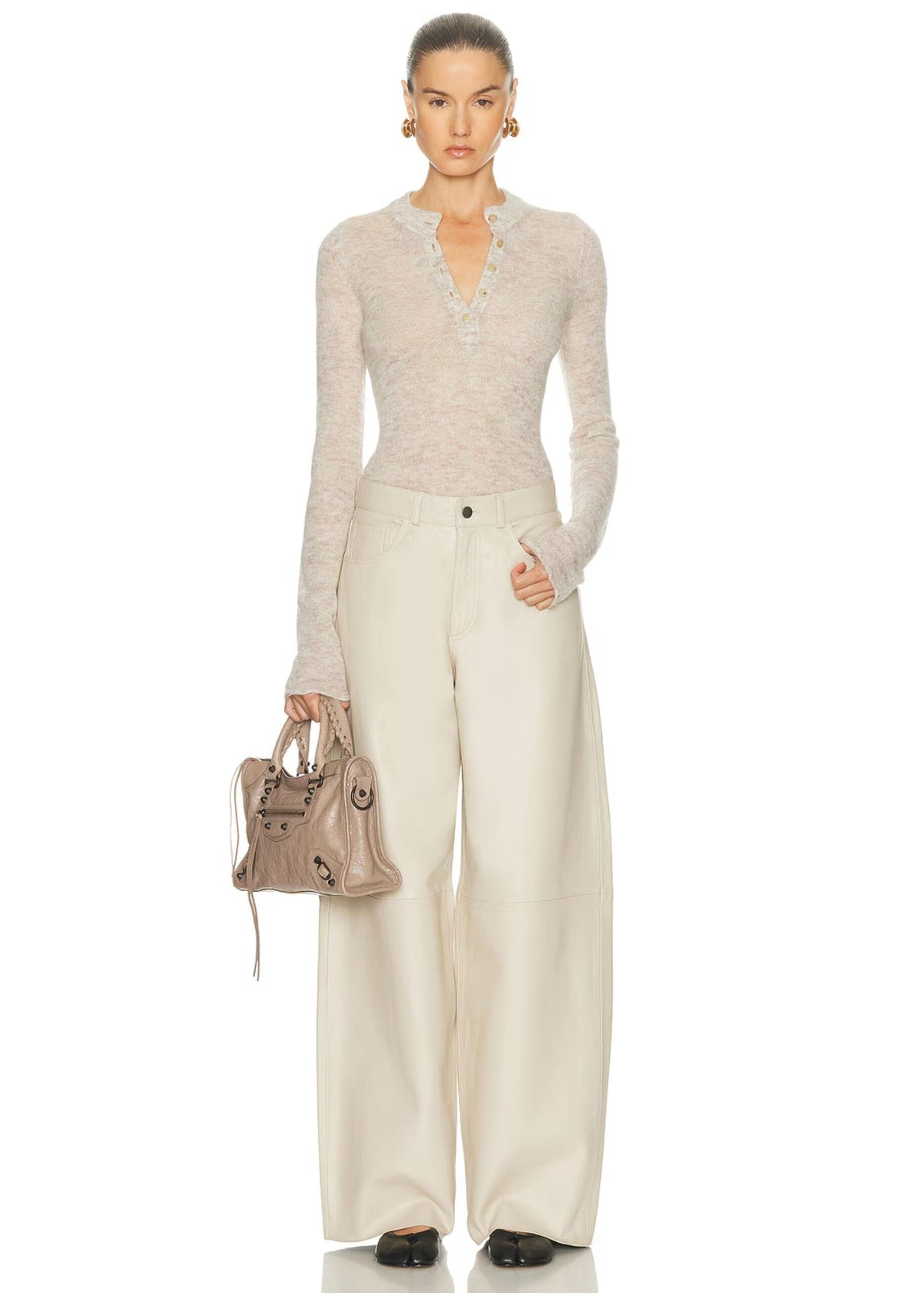 Haikure // Lucy Bodysuit / Beige Womens Haikure 