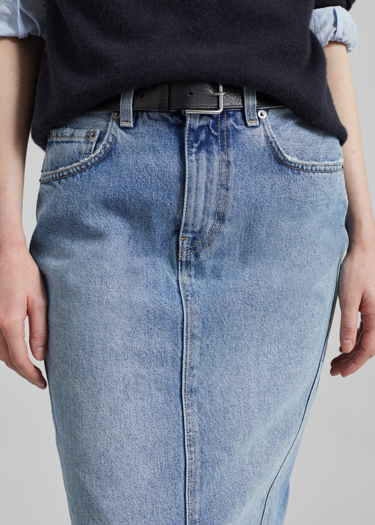 Haikure // Ricka Skirt / Nordic Blue Womens Haikure 