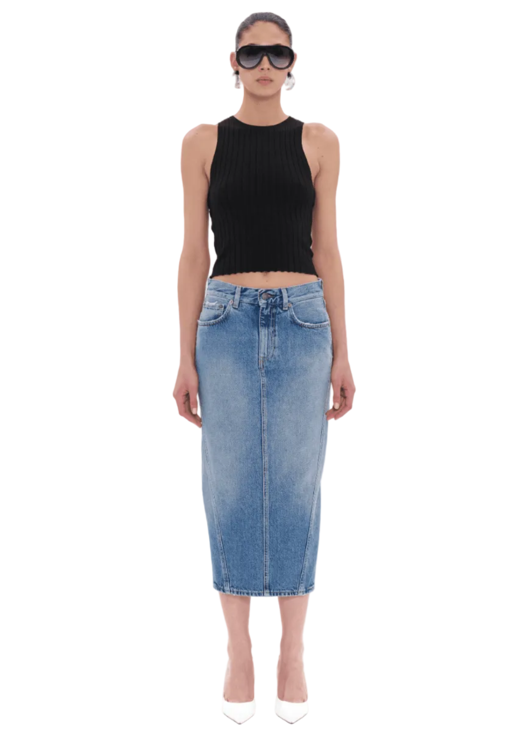 Haikure // Ricka Skirt / Nordic Blue Womens Haikure 