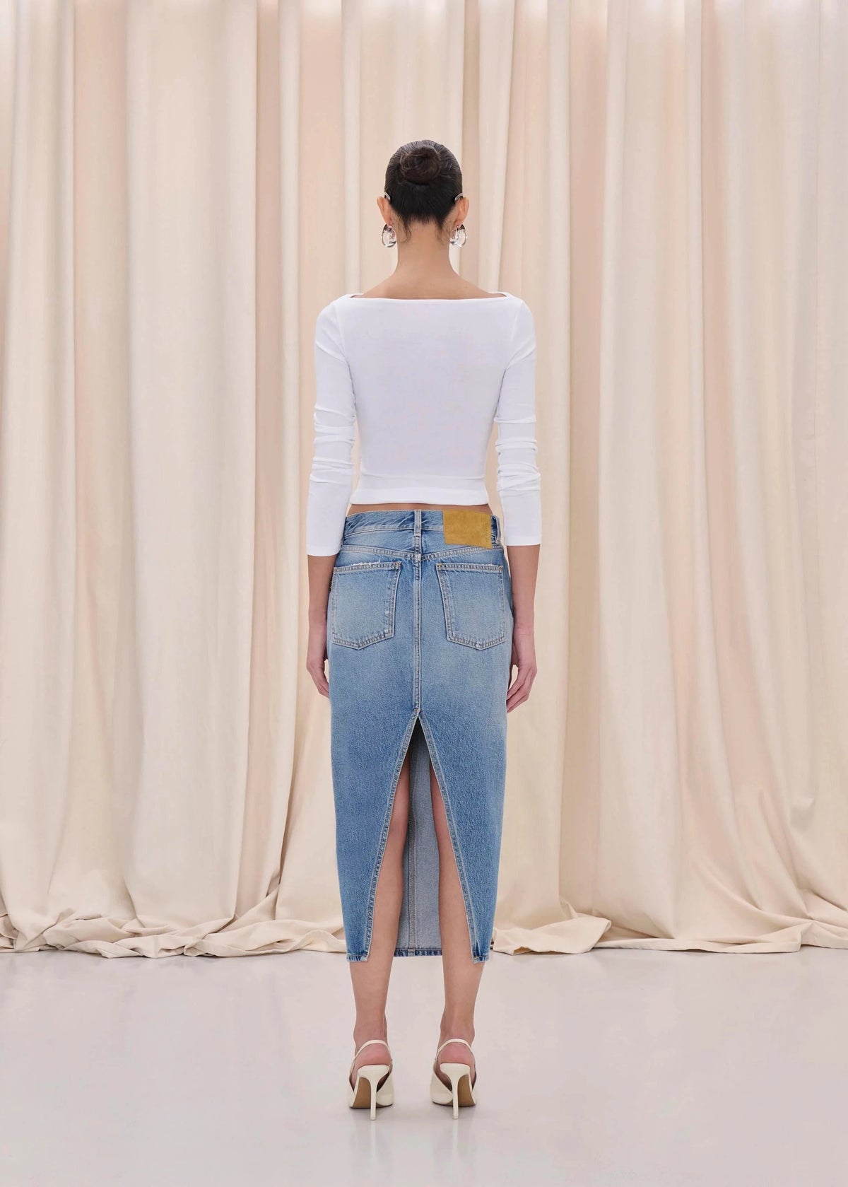Haikure // Ricka Skirt / Nordic Blue Womens Haikure 