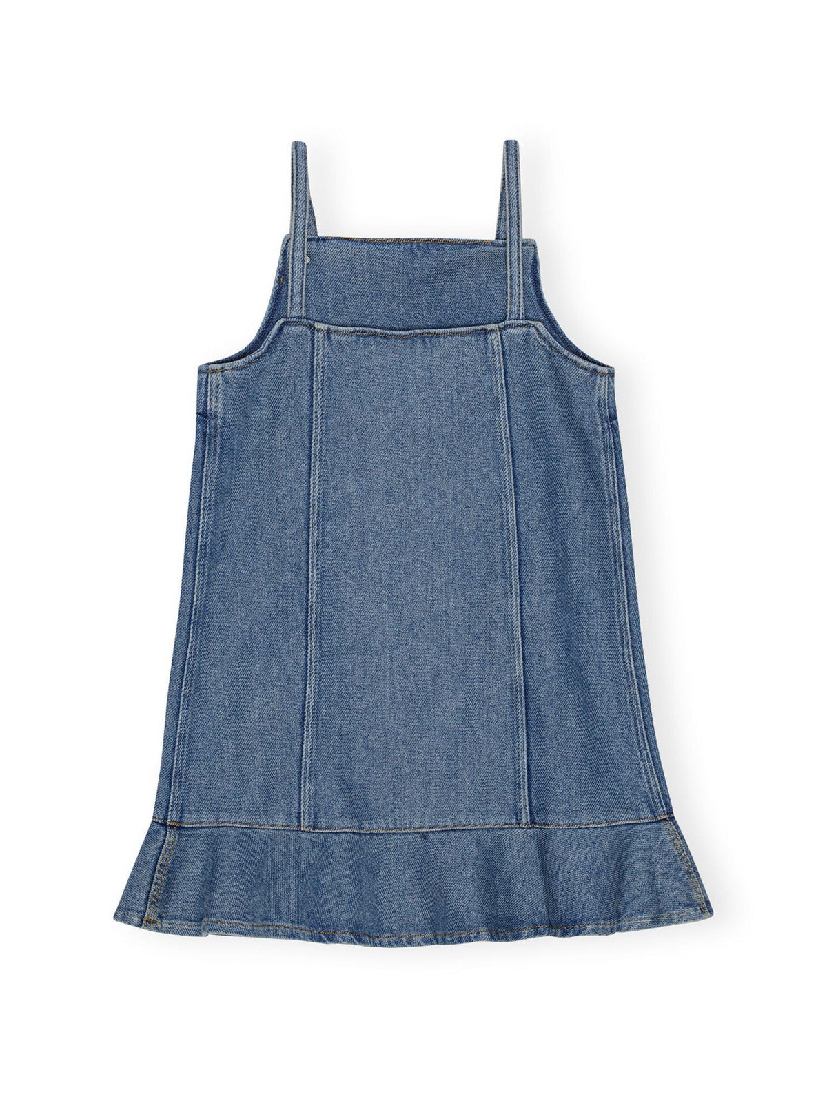 Heavy Denim Mini Dress / Tint Wash Womens GANNI 