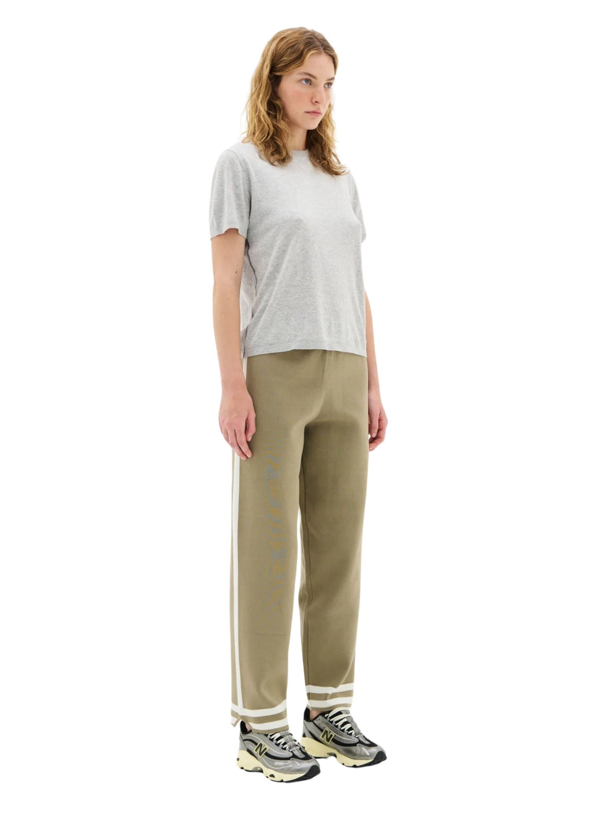 Highlighter Tee 3.0 / Grey Marl Womens Nagnata 