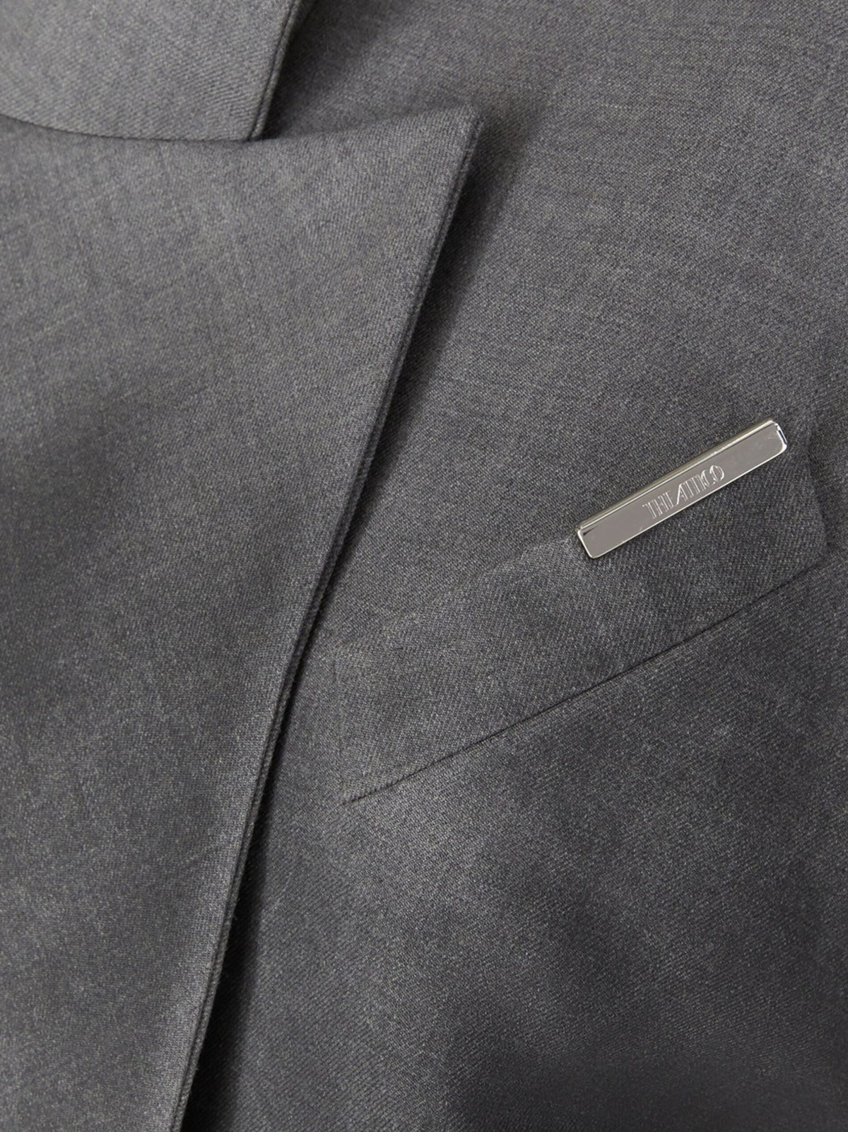 Jacket Sprayed Stretch Light Wool / Grey Melange Womens The Attico 