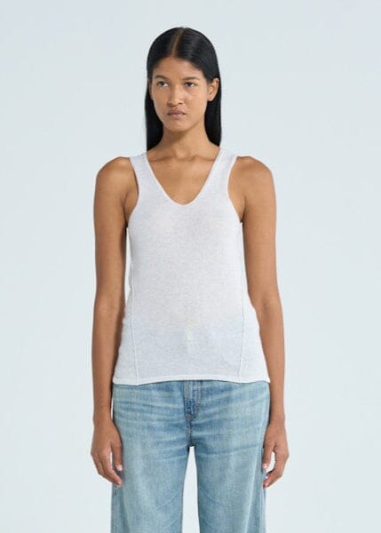 Kanye Tank / Grey Melange Womens Haikure 