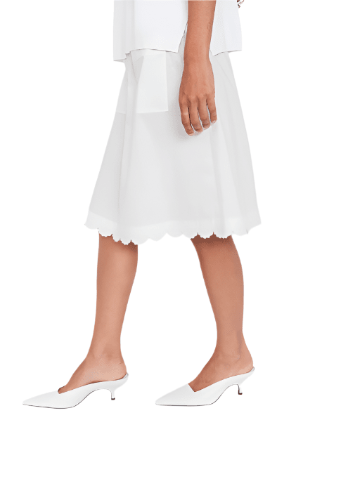 Kirsten Skirt / White Womens The Garment 