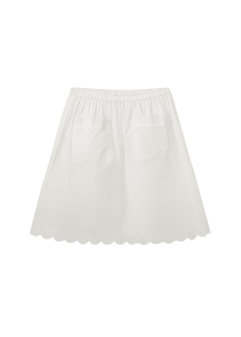 Kirsten Skirt / White Womens The Garment 