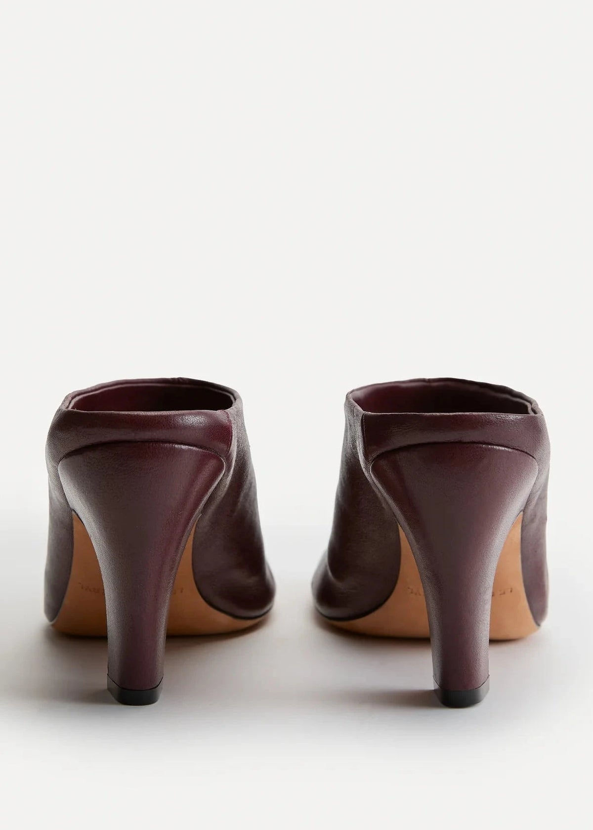 Le Monde Béryl // Mica Mule / Bordeaux Leather Womens Le Monde Béryl 