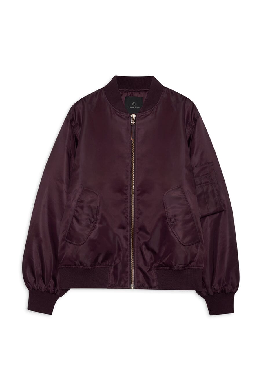 Leon Bomber / Bordeaux Womens Anine Bing 