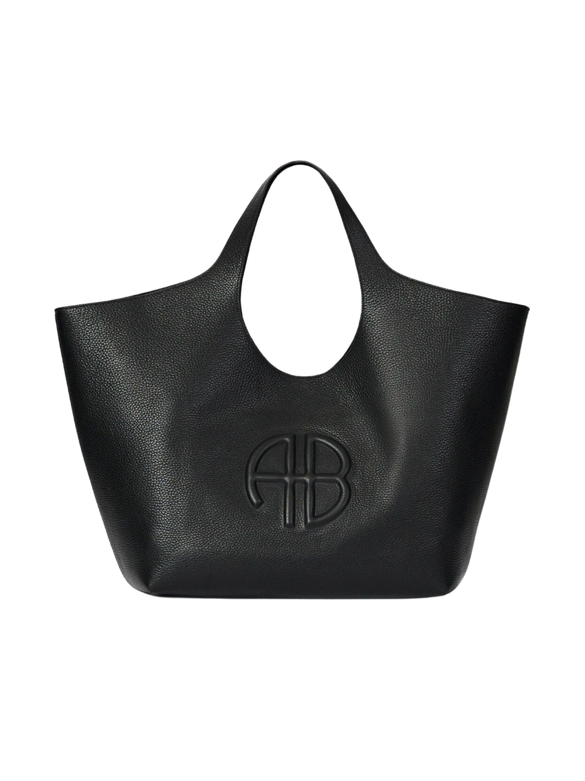 Lili Tote / Black Pebbled Womens Anine Bing 