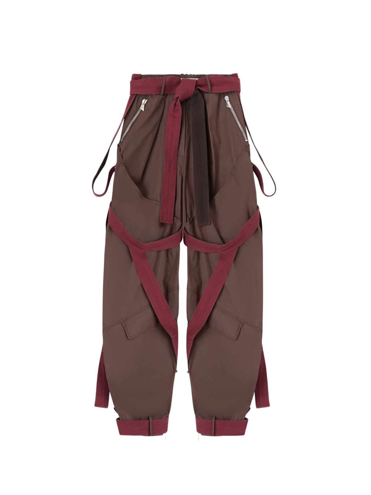 Long Pant Gabardine / Brown Womens The Attico 