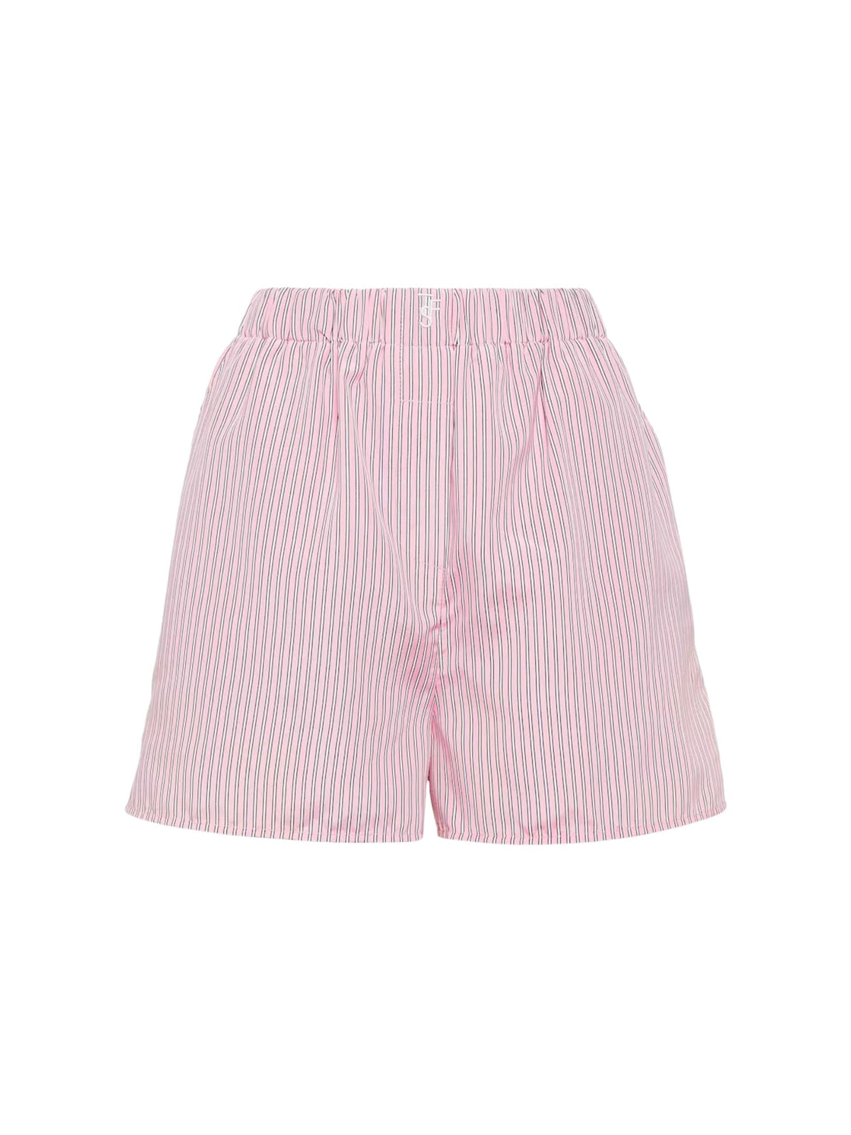 Lui Oxford Shorts / Pink &amp; Black Stripe Womens Frankie Shop 