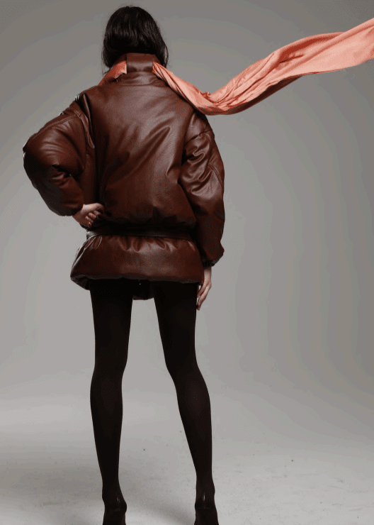 Marbell // Amy Jacket / Mocha Mousse Womens Marbell 