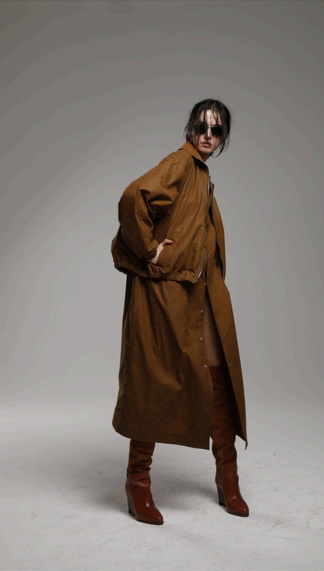 Marbell // Iryna Jacket / Medal Bronze Womens Marbell 