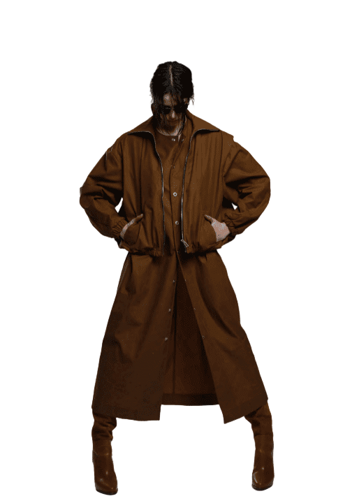 Marbell // Iryna Jacket / Medal Bronze Womens Marbell 
