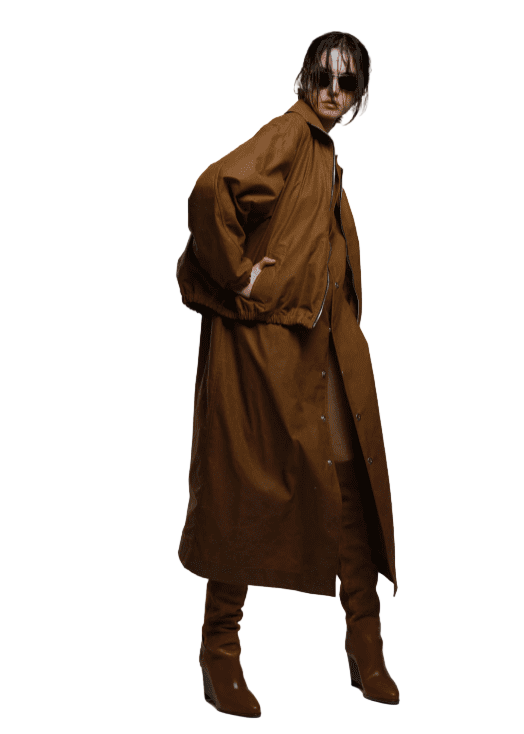 Marbell // Iryna Jacket / Medal Bronze Womens Marbell 