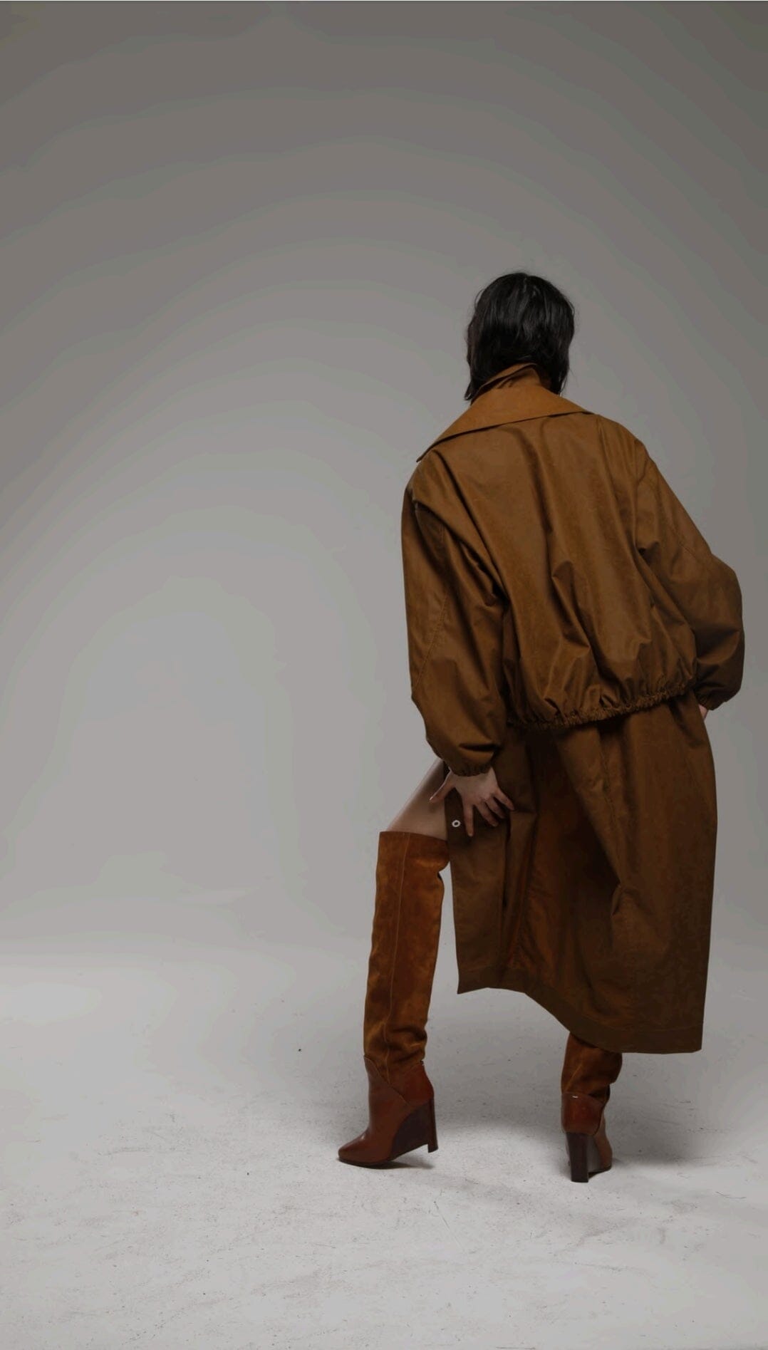 Marbell // Iryna Jacket / Medal Bronze Womens Marbell 