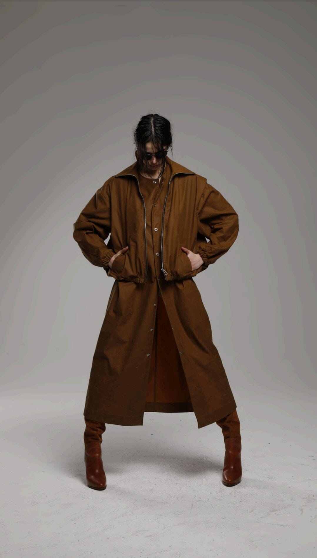 Marbell // Iryna Jacket / Medal Bronze Womens Marbell 