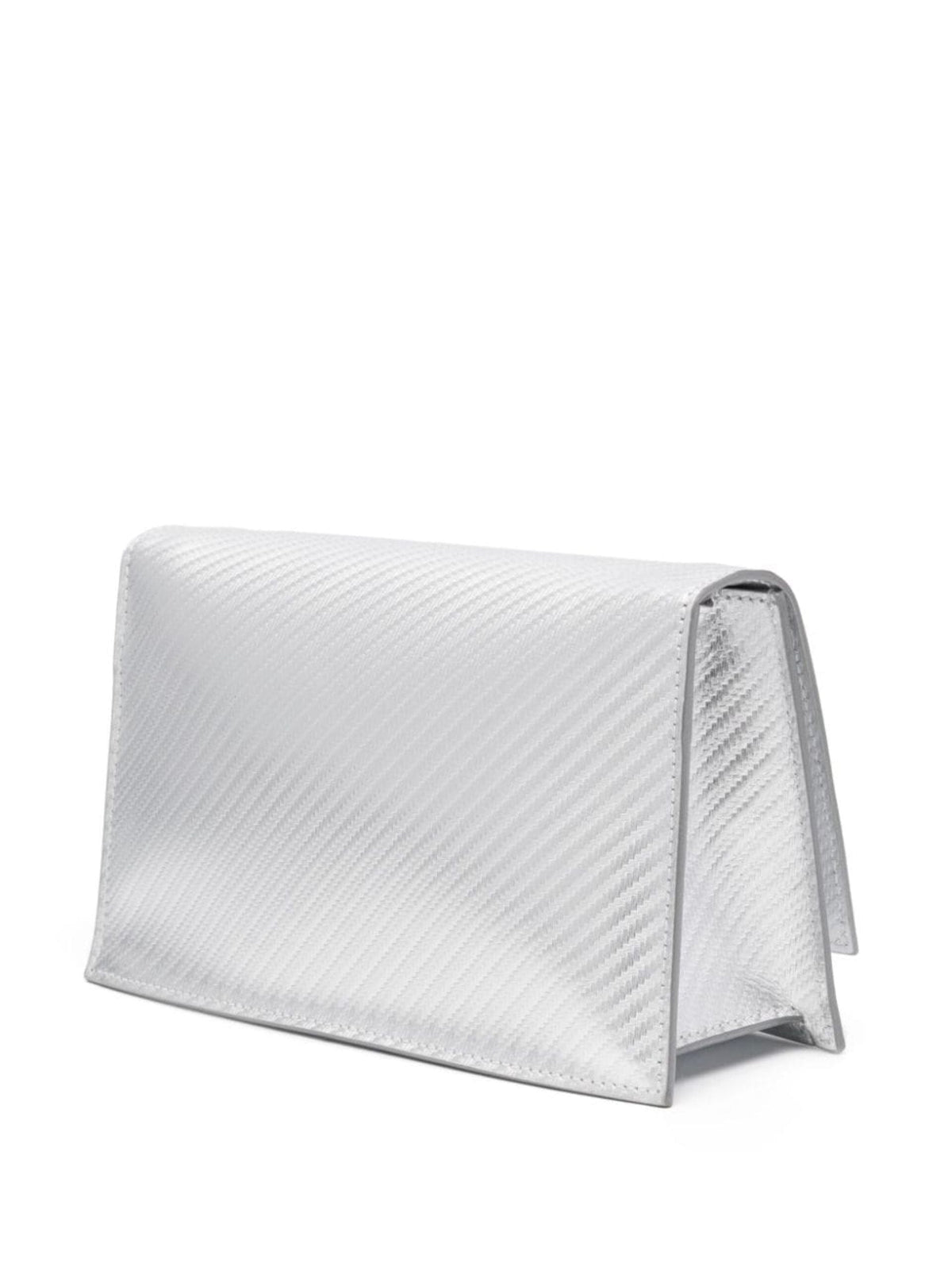 Mini Folder Bag / Silver Womens Coperni 