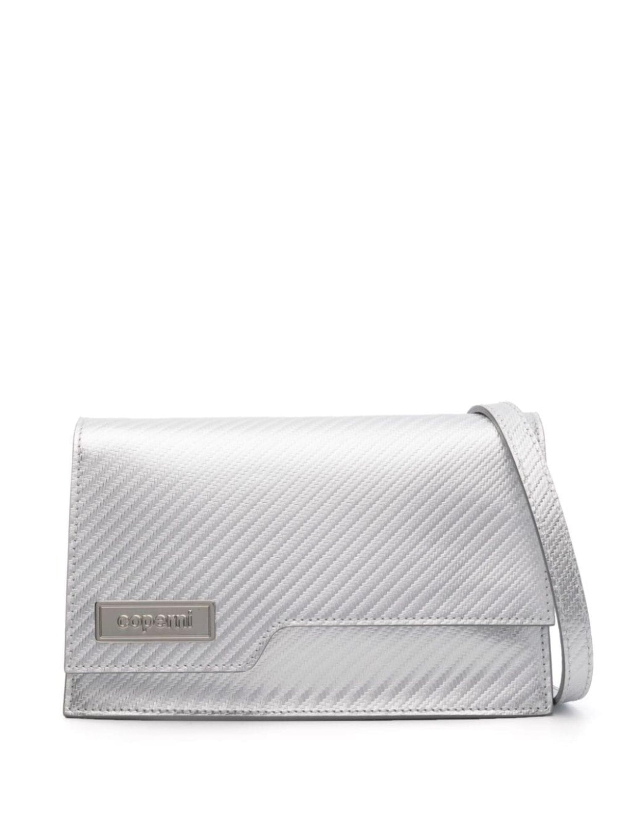 Mini Folder Bag / Silver Womens Coperni 