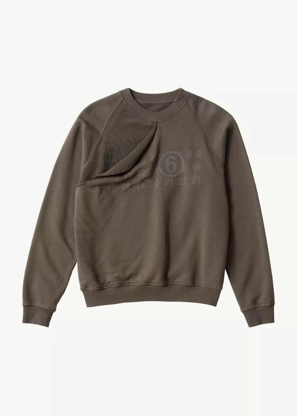 MM6 Maison Margiela // Double Layer Sweatshirt Womens MM6 Maison Margiela 