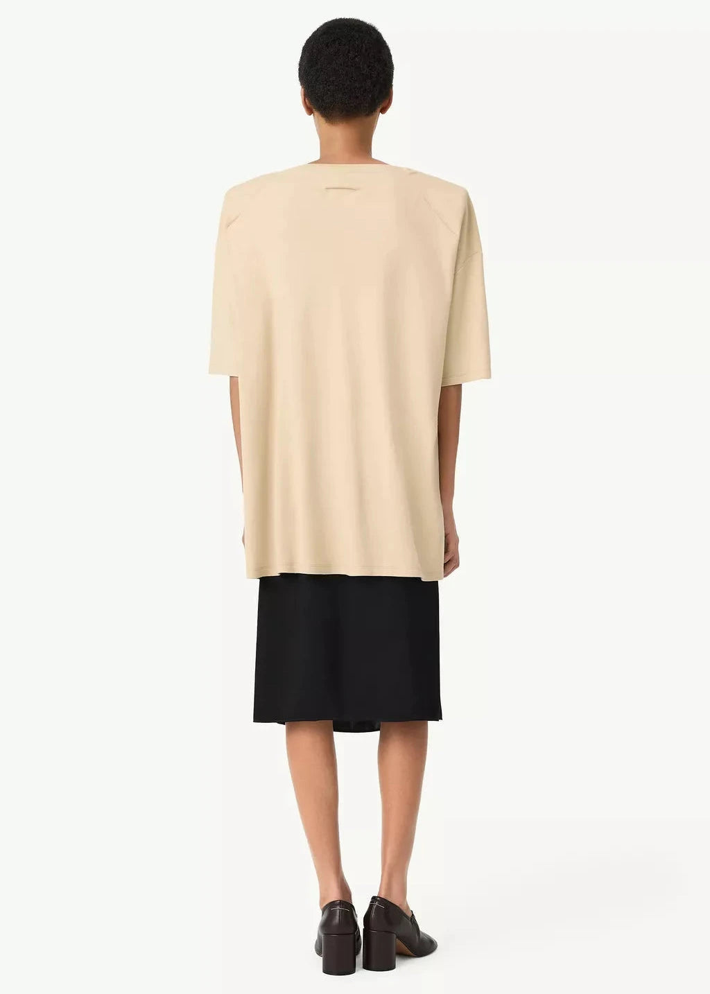 MM6 Maison Margiela // Horse Portrait Short Sleeve T-Shirt / 109 Womens MM6 Maison Margiela 