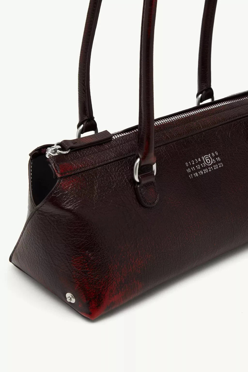 MM6 Maison Margiela // New Bauletto Medium Shoulder Bag Womens MM6 Maison Margiela 