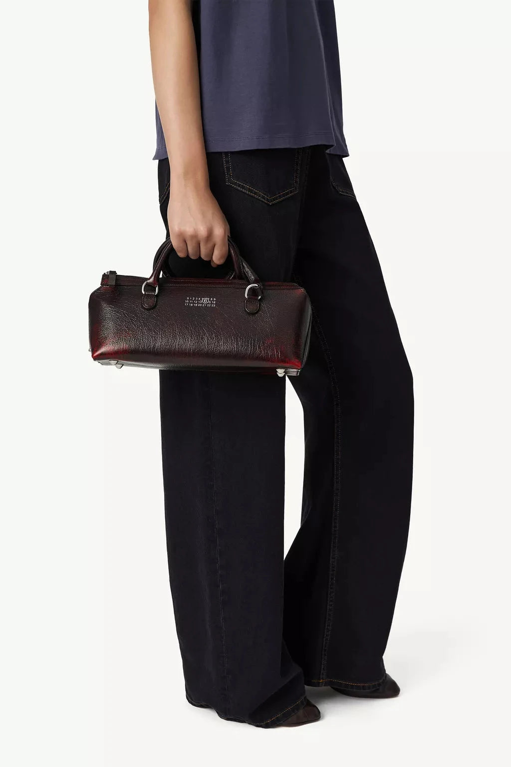 MM6 Maison Margiela // New Bauletto Medium Shoulder Bag Womens MM6 Maison Margiela 