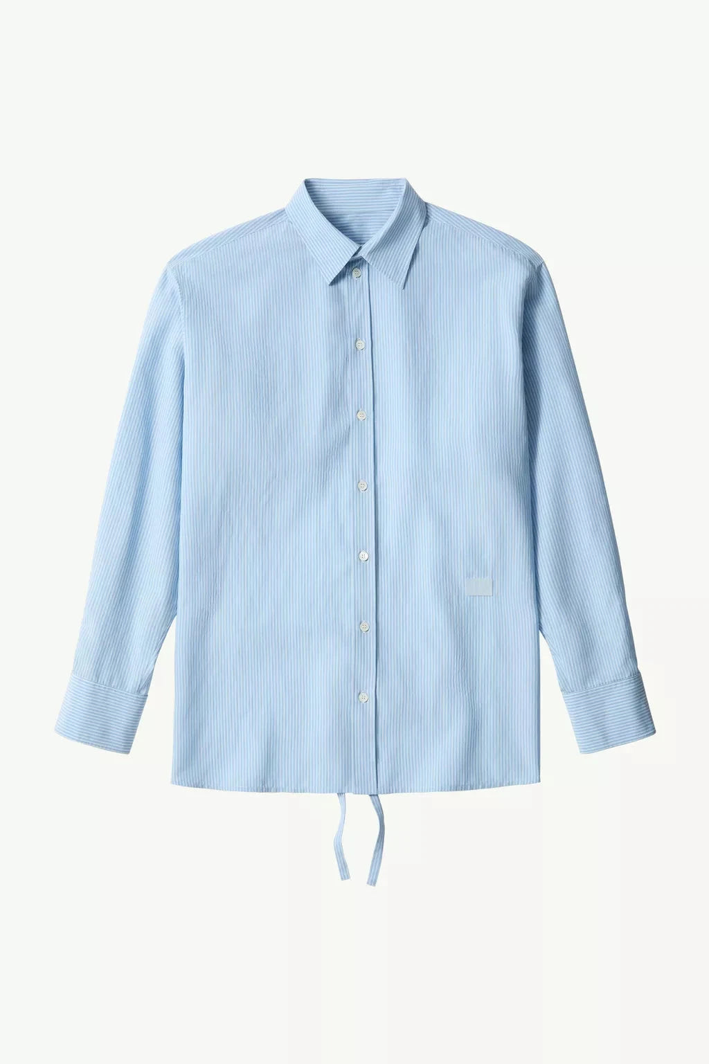 MM6 Maison Margiela // Tie Back Shirt / 001F Womens MM6 Maison Margiela 