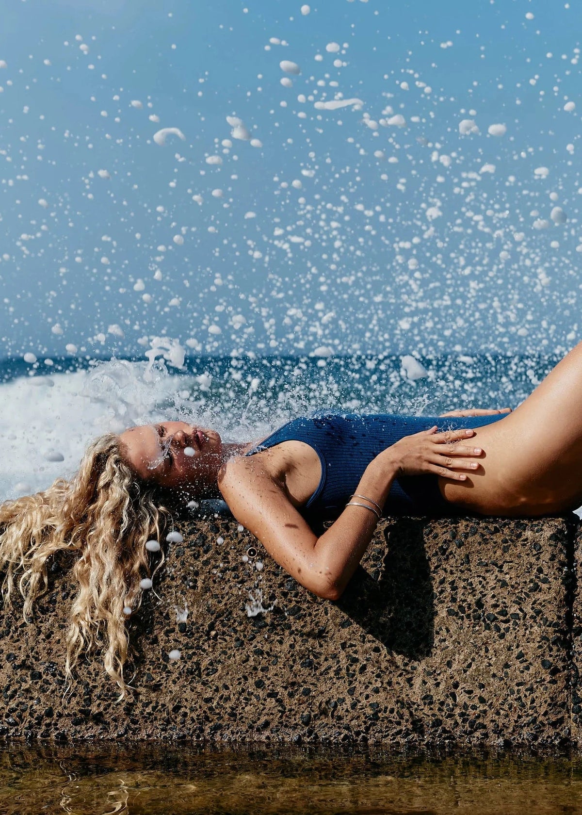 Nagnata // Classic Wool Bodysuit / Denim Womens Nagnata 