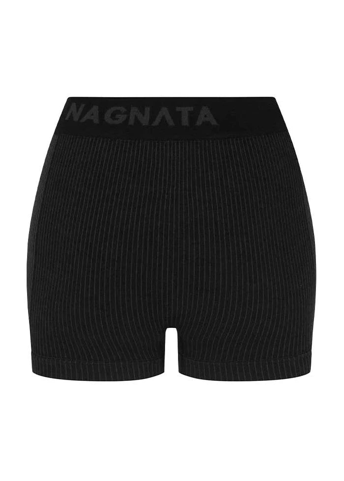 Nagnata // Classic Wool Mini Short / Obsidian Womens Nagnata 