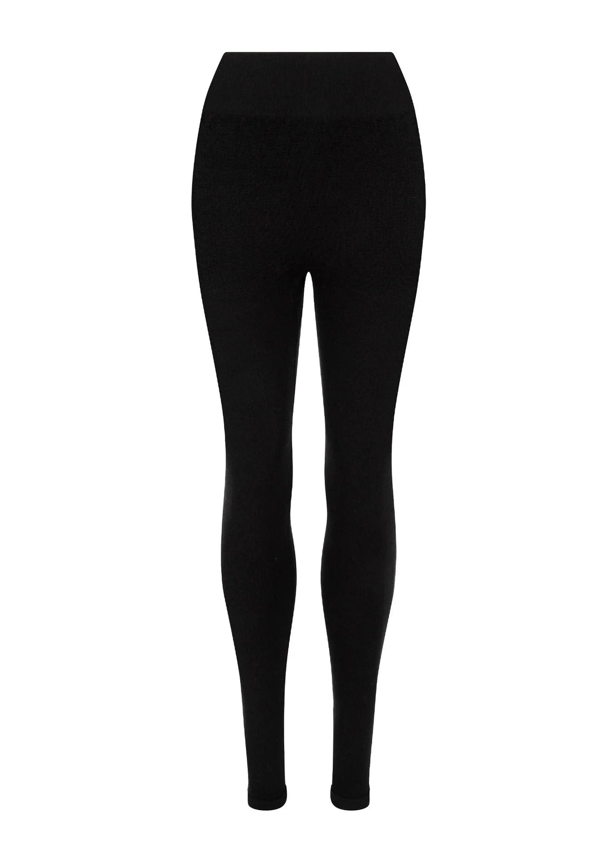 Nagnata // Classic Wool Rib Legging / Black Womens Nagnata 
