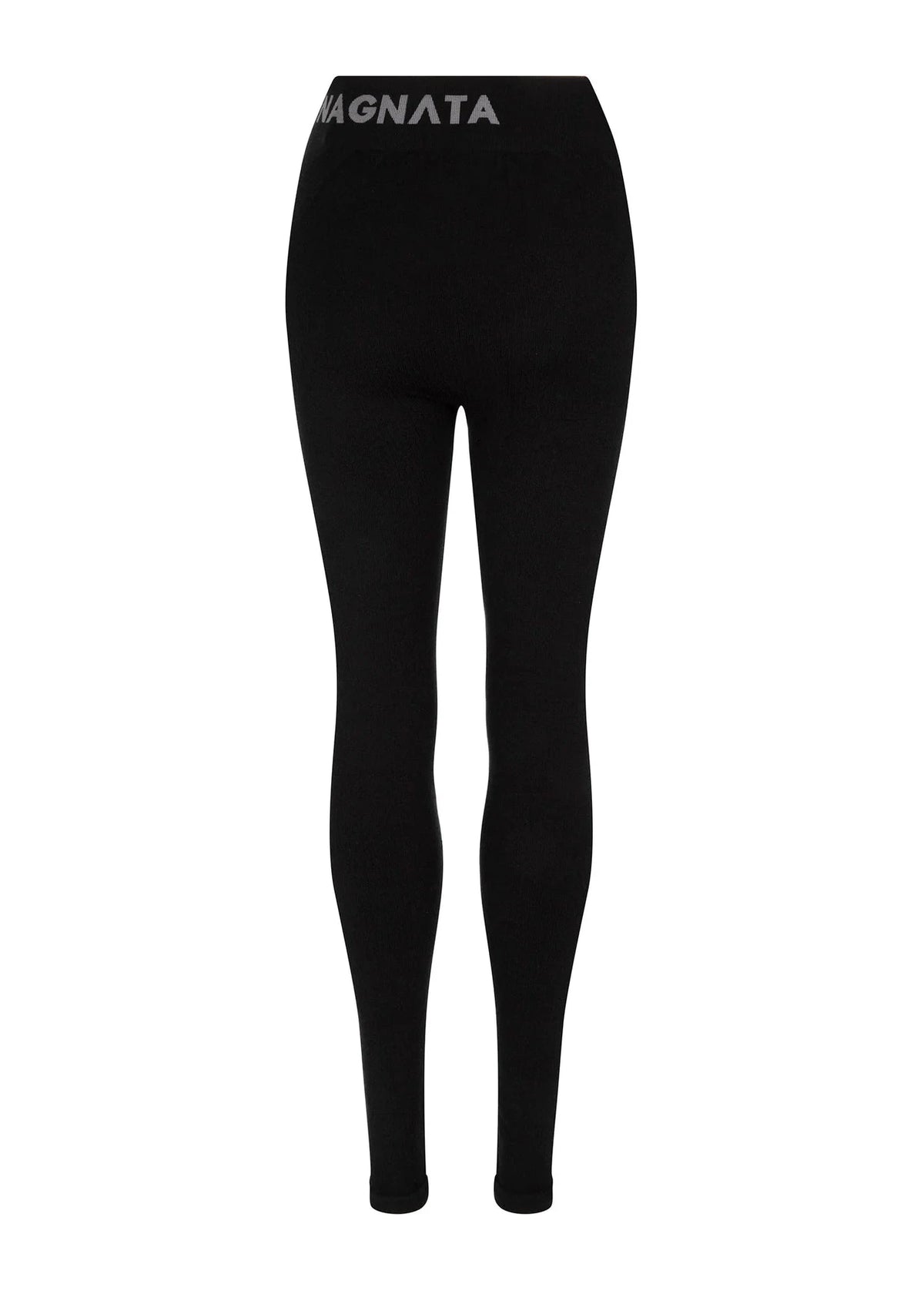 Nagnata // Classic Wool Rib Legging / Black Womens Nagnata 
