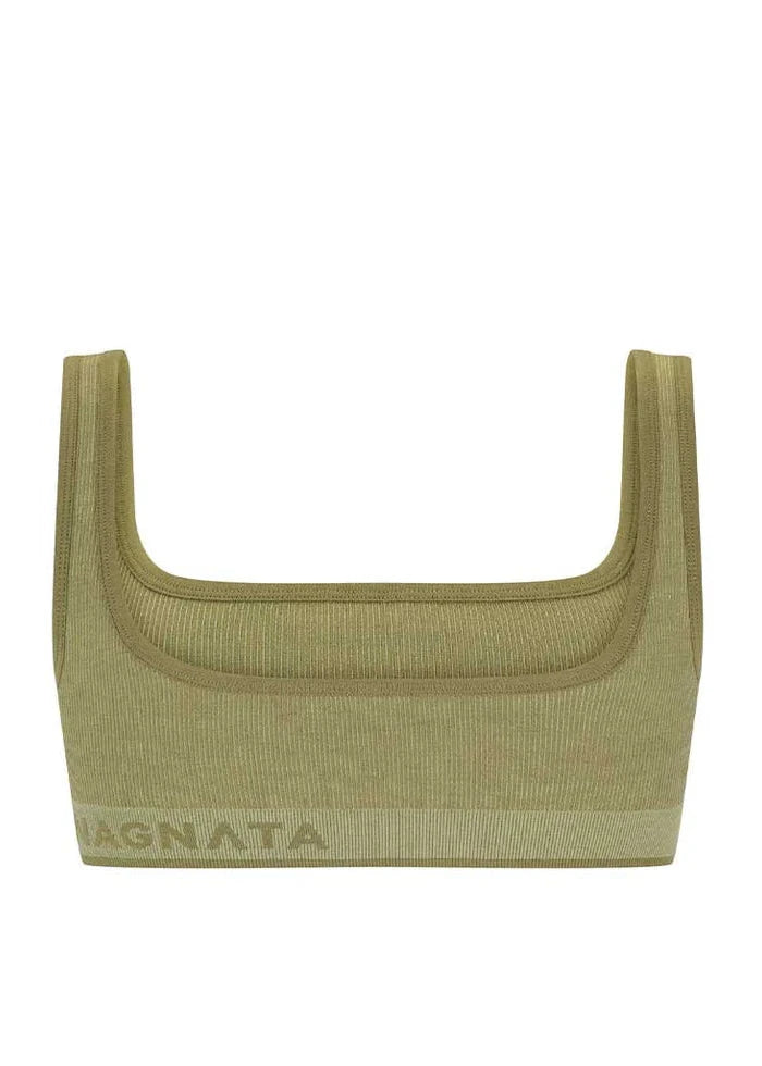 Nagnata // Fine Rib Wool Bralet / Fauna Womens Nagnata 