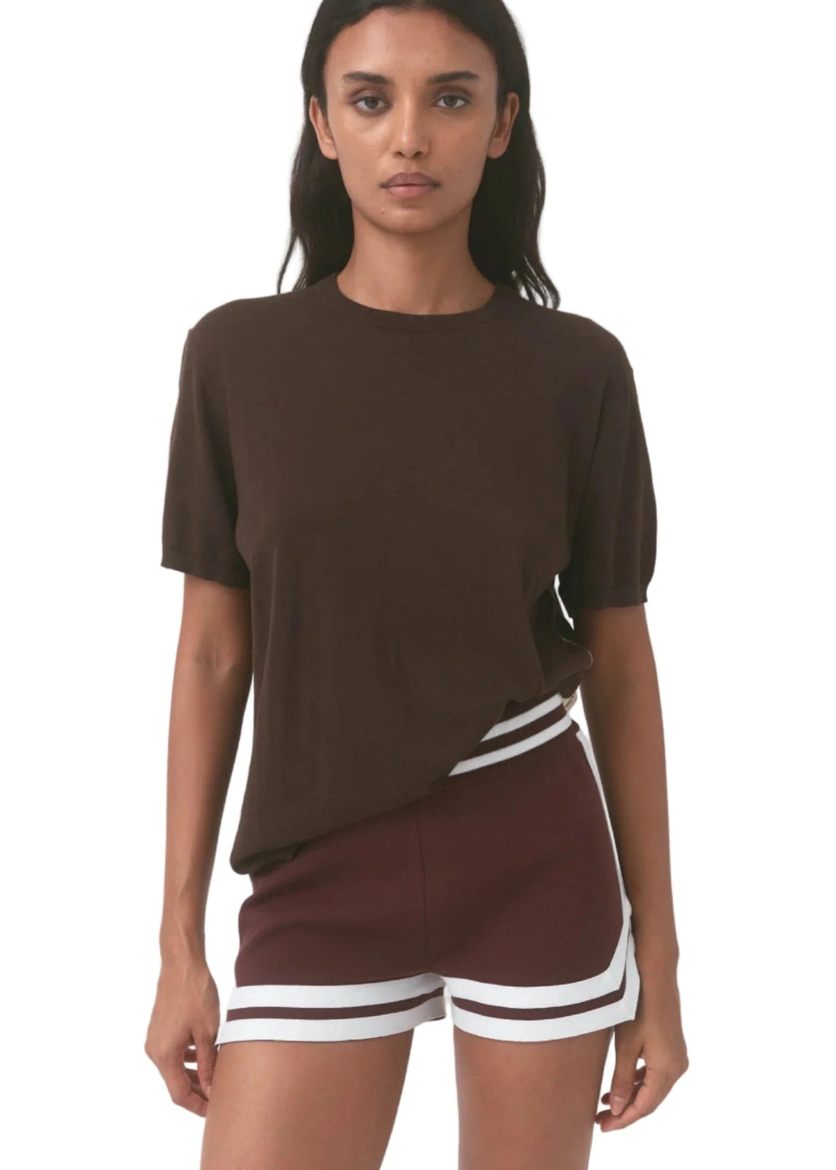 Nagnata // Highlighter Tee 3.0 / Carob Womens Nagnata 
