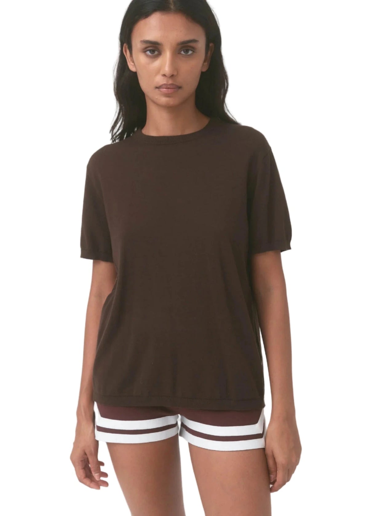 Nagnata // Highlighter Tee 3.0 / Carob Womens Nagnata 