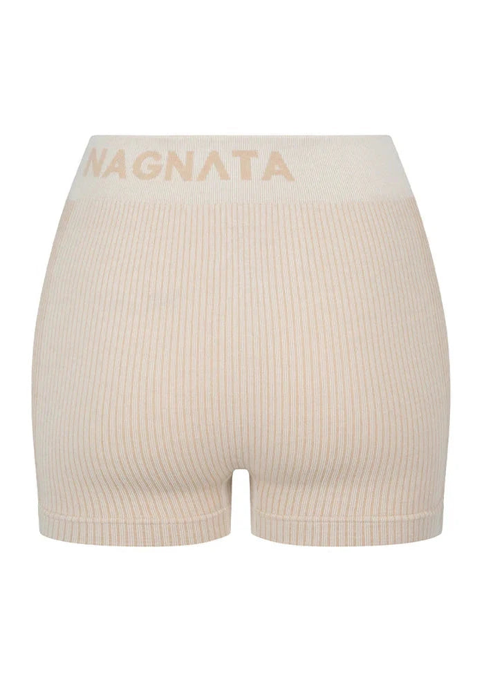 Nagnata // Micro Wool Mini Short / Bone White Womens Nagnata 
