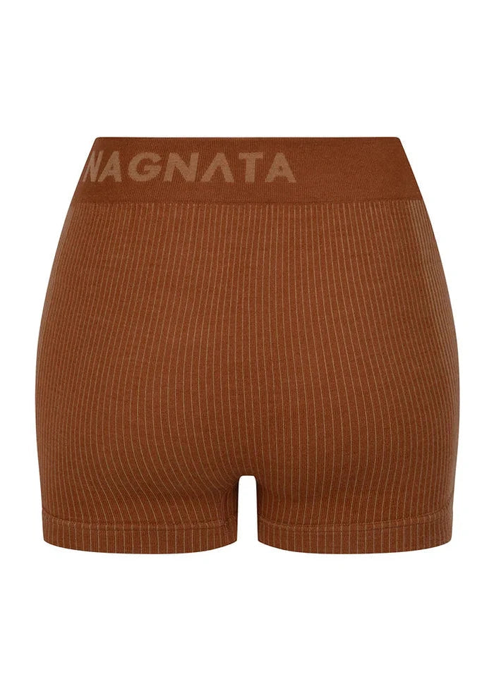 Nagnata // Micro Wool Mini Short / Spice Womens Nagnata 