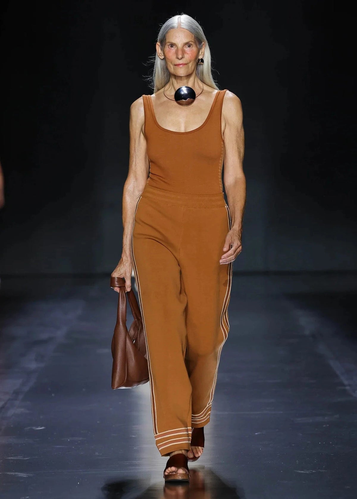 Nagnata // Motley Trackpant / Chestnut Womens Nagnata 