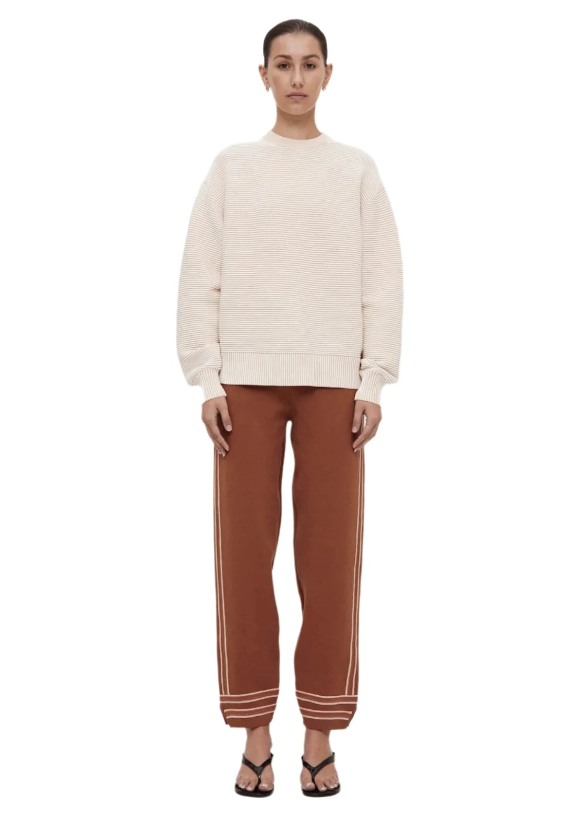 Nagnata // Motley Trackpant / Chestnut Womens Nagnata 