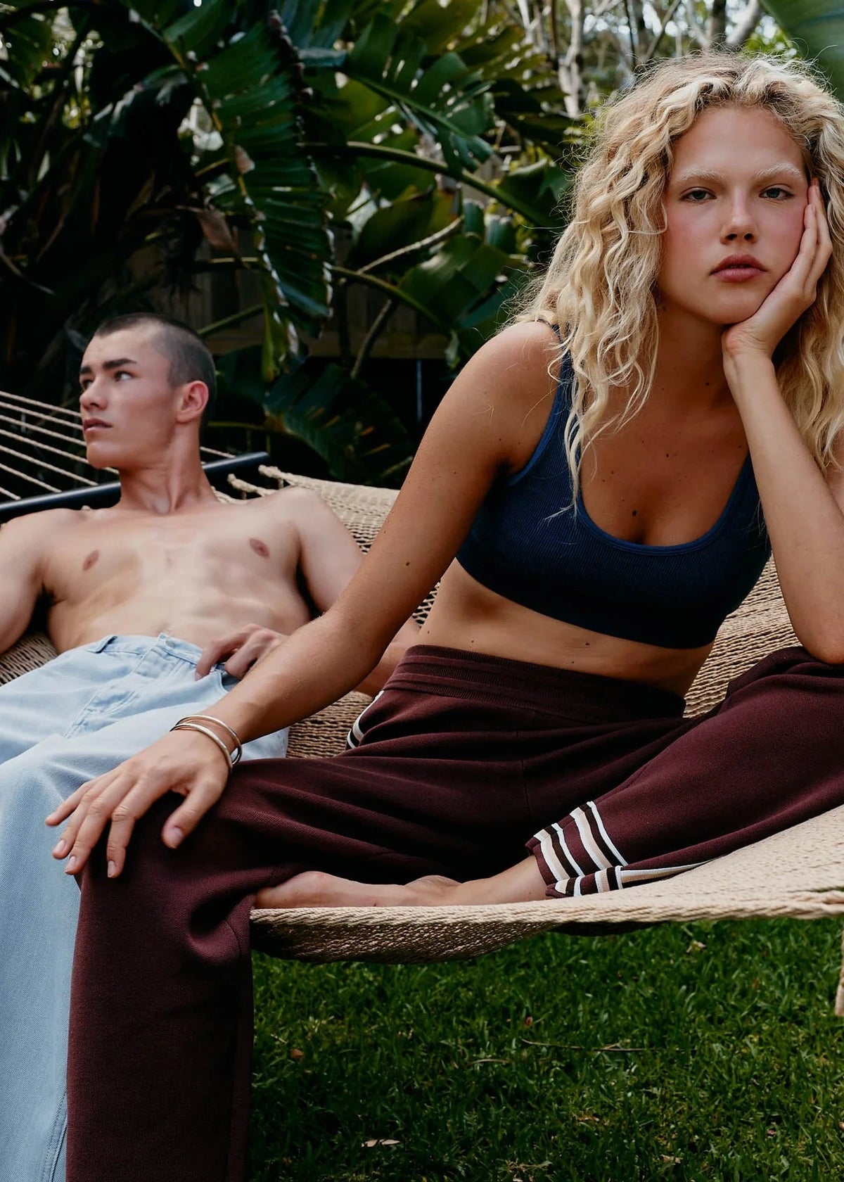 Nagnata // Organic Motley Trackpant / Espresso Womens Nagnata 