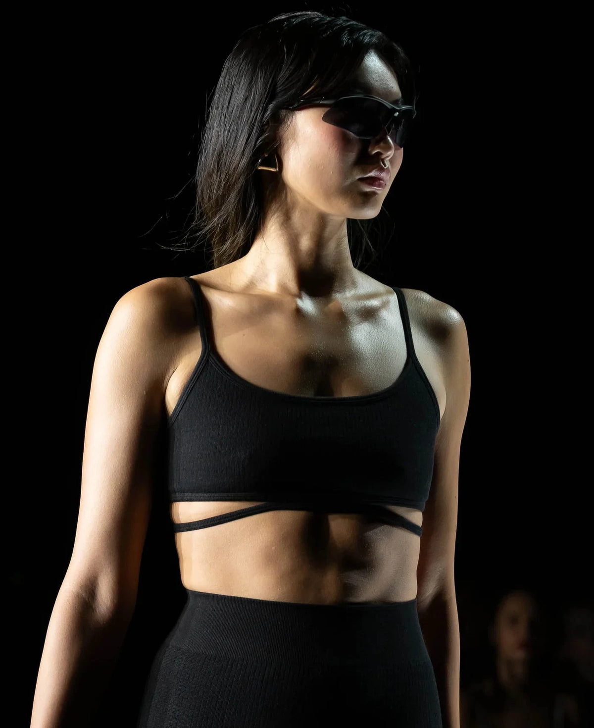 Nagnata // Splice Wool Bralet / Black Womens Nagnata 
