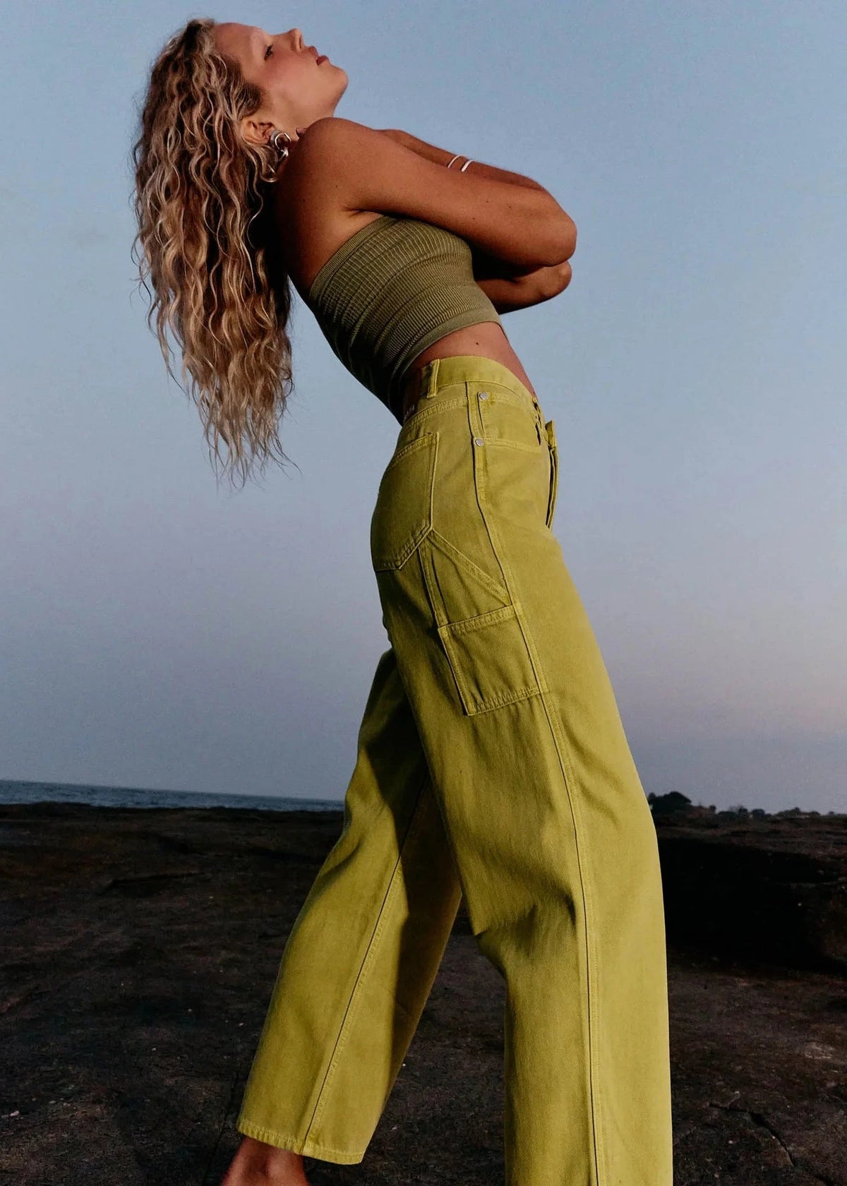 Nagnata // Tube Wool Crop / Elm Womens Nagnata 