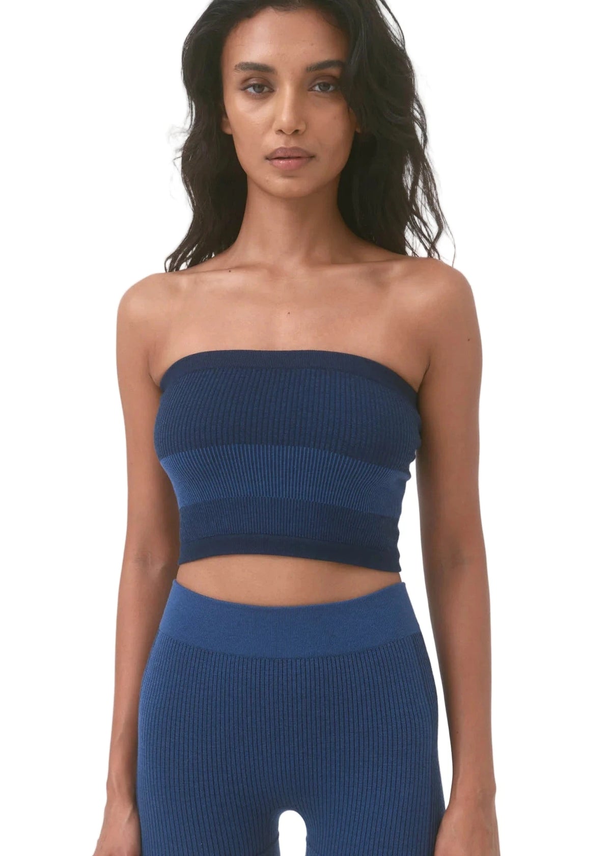 Nagnata // Tube Wool Crop / Navy Womens Nagnata 