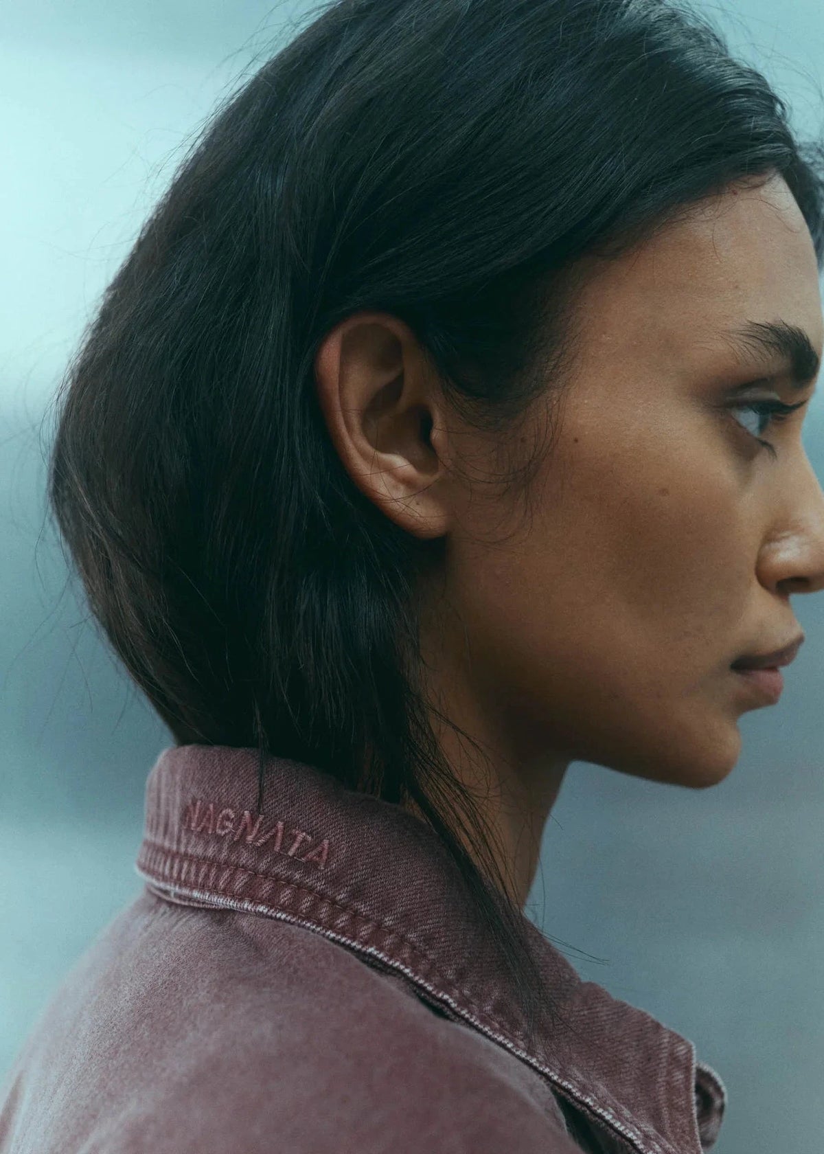 Nagnata // Vegetable Dye Utility Jacket / Bronzite Womens Nagnata 