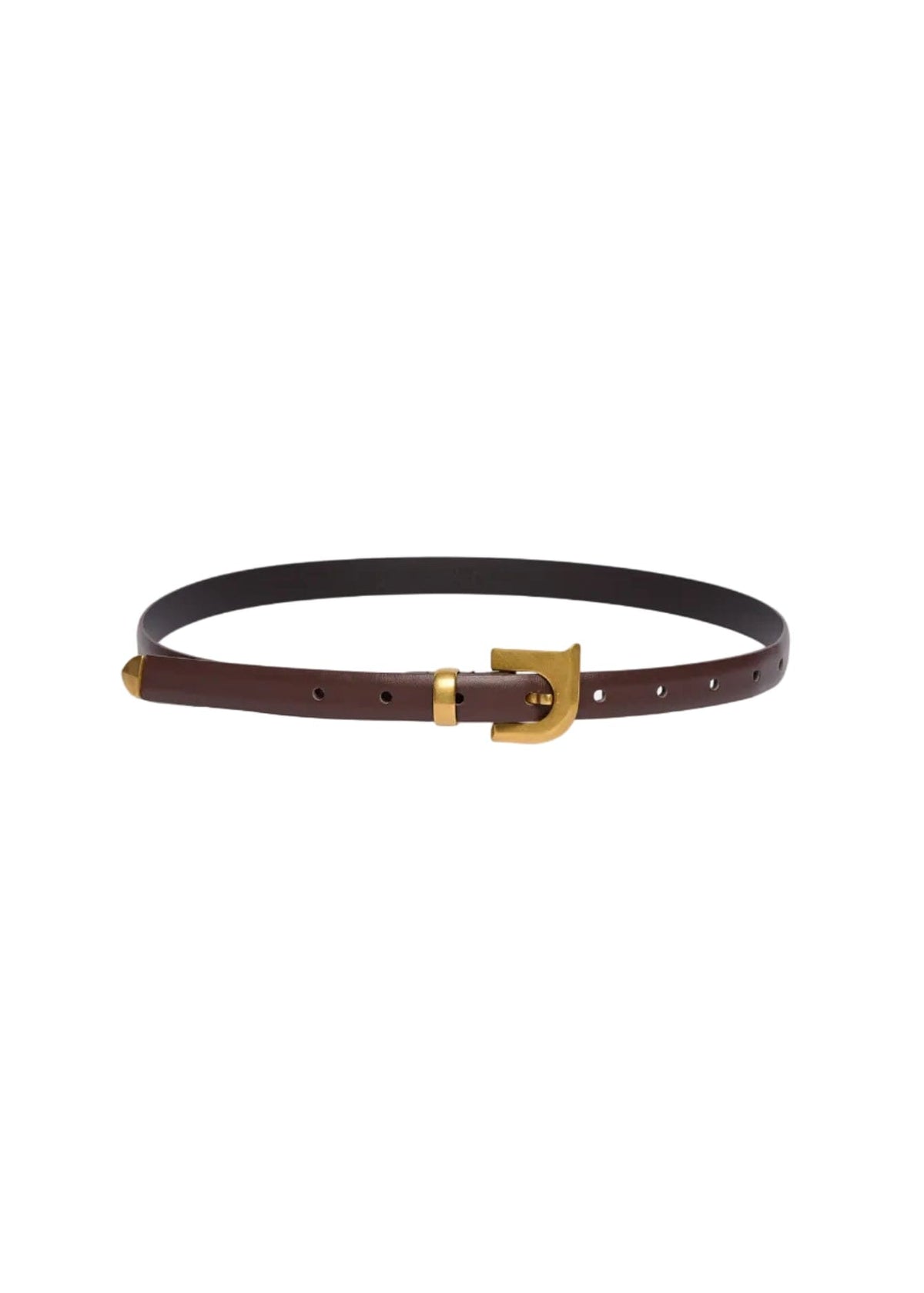 Nanushka // Darbie Belt / Dark Brown Womens Nanushka 
