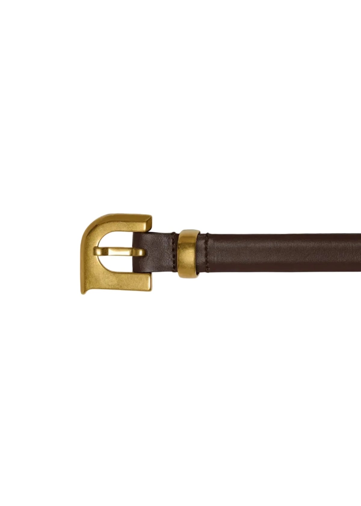 Nanushka // Darbie Belt / Dark Brown Womens Nanushka 