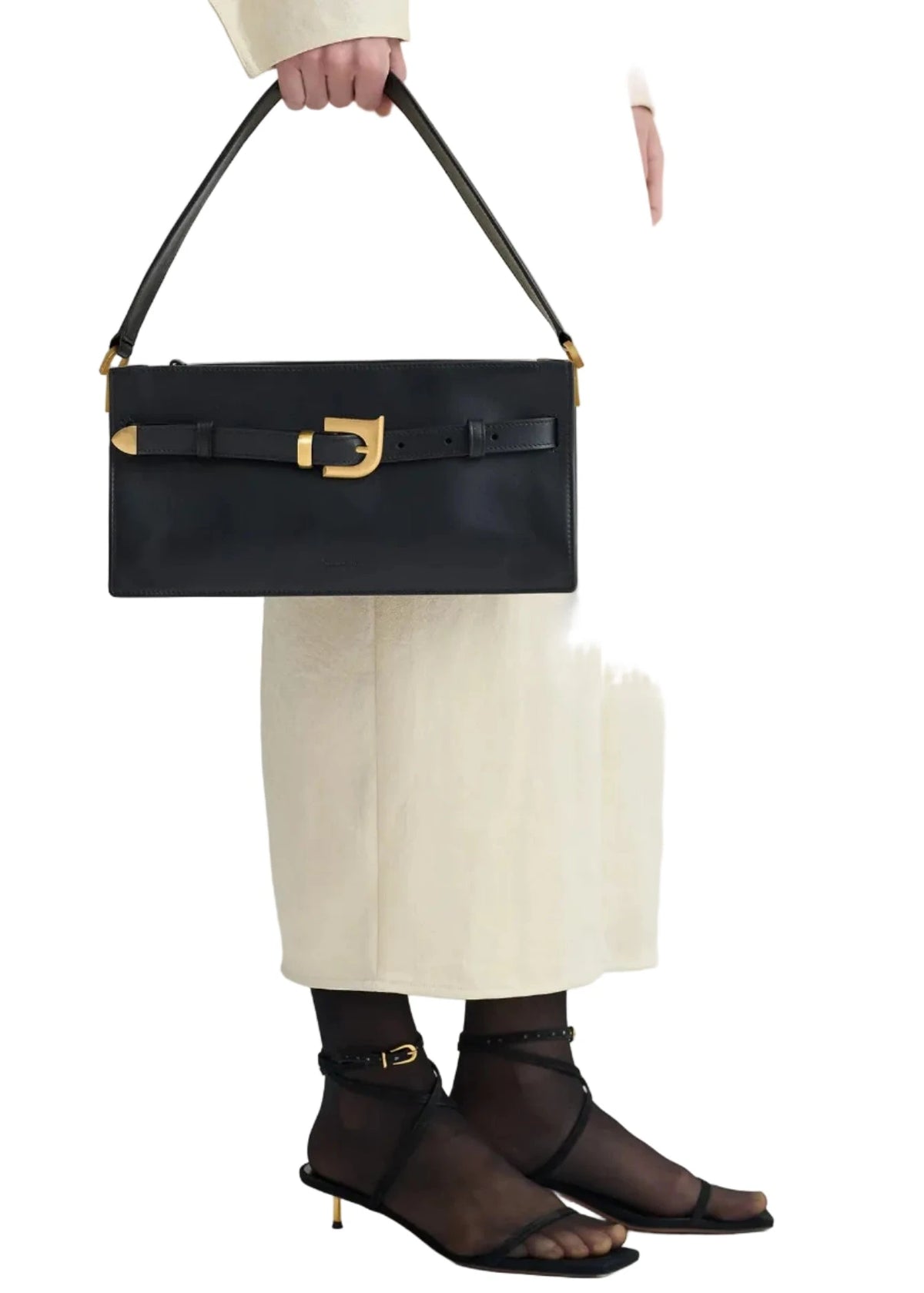 Nanushka // Harmonica Mini Tote / Black Womens Nanushka 