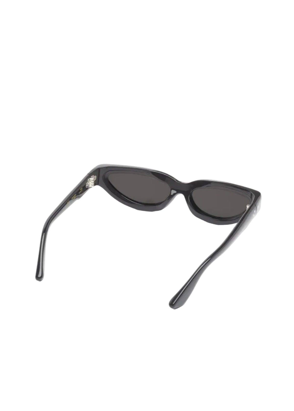 Port Tanger // Fanna Sunglasses / Black Acetate & Black Lens Womens Port Tanger 